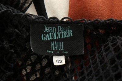 Lot 89 - A Jean Paul Gaultier striped jersey dress,...