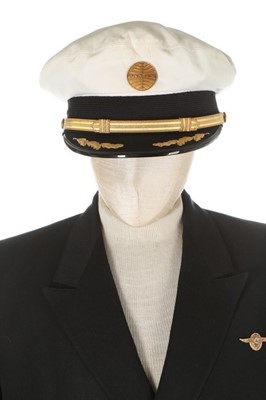 Lot 93 - A Pan Am captain's uniform, 1974, comprising...