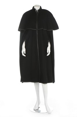 Lot 143 - An Yves Saint Laurent Rive Gauche black wool...