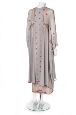 Lot 96 - A John Bates embellished wool kaftan, 1970s,...