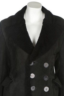 Lot 286 - A Vivienne Westwood black sheepskin 'Chico'...