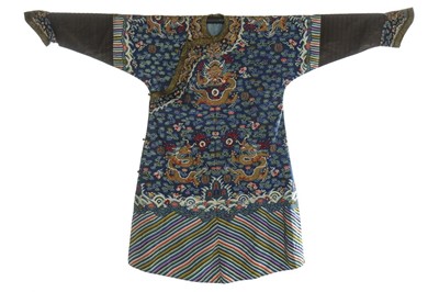 Lot 380 - A kesi dragon robe, jifu, Chinese, mid 19th...