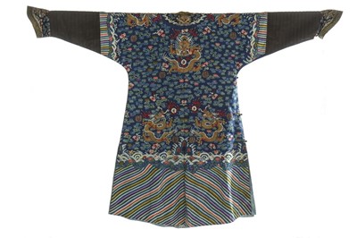 Lot 380 - A kesi dragon robe, jifu, Chinese, mid 19th...