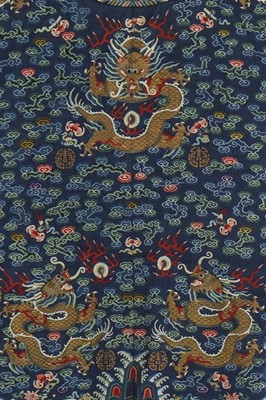 Lot 380 - A kesi dragon robe, jifu, Chinese, mid 19th...