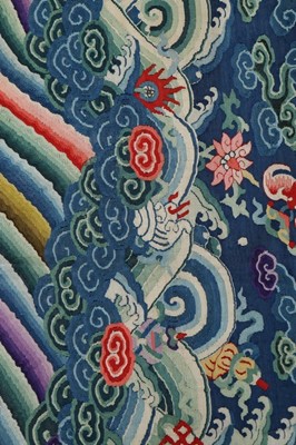 Lot 380 - A kesi dragon robe, jifu, Chinese, mid 19th...