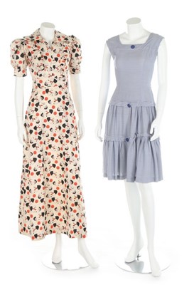 Lot 7 - A group of summer dresses, 1950s and later,...