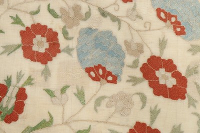 Lot 363 - An embroidered turban cover or 'kavuk ortusu',...