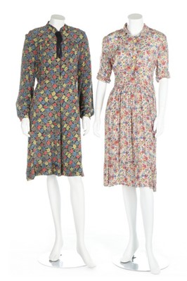 Lot 33 - A group of floral printed summer-wear, eleven...