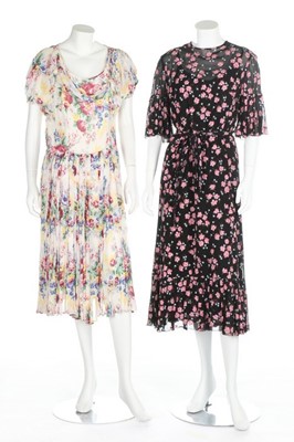 Lot 33 - A group of floral printed summer-wear, eleven...
