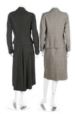 Lot 44 - Five women's suits and separates, 1940s-50s,...