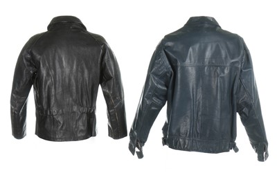 Lot 45 - Six men's leather coats and jackets,...