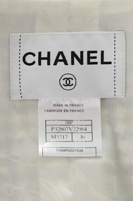 Lot 1 - A Chanel boutique summer jacket, 2008,...