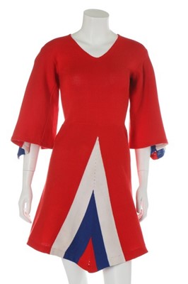 Lot 114 - A Ritva Ross knitted mini dress, late 1960s,...