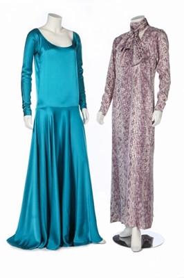 Lot 347 - Two Yves Saint Laurent couture gowns, circa...