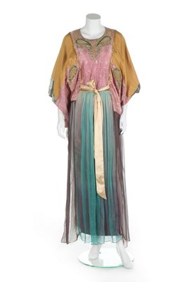 Lot 137 - A Thea Porter embroidered and brocaded...