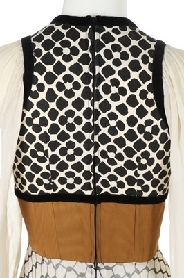 Lot 150 - A Thea Porter printed muslin 'gipsy' dress,...