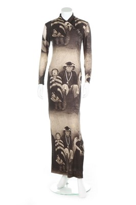 Lot 240 - An Alexander McQueen printed 'Blind Colony'...