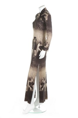 Lot 240 - An Alexander McQueen printed 'Blind Colony'...