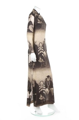 Lot 240 - An Alexander McQueen printed 'Blind Colony'...