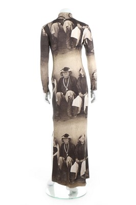 Lot 240 - An Alexander McQueen printed 'Blind Colony'...