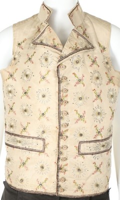Lot 26 - A man's elaborately embroidered court coat,...