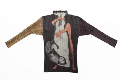 Lot 213 - An Issey Miyake/Yasumasa Morimura pleated...