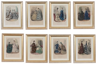 Lot 180 - A group of fashion plates, 1860s-1900,...