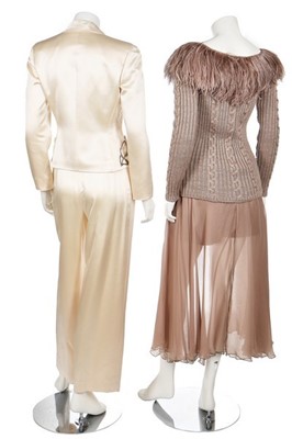 Lot 187 - A good group of Valentino cocktail wear in...