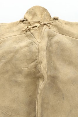 Lot 29 - A pair of men's doeskin breeches, circa 1790,...