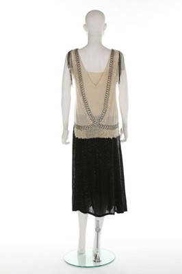 Lot 43 - A Reville Ltd of Paris couture court dress and...