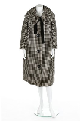 Lot 125 - An early Pierre Cardin houndstooth checked...