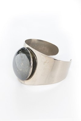 Lot 119 - A Butsch for Cardin steel bracelet, 1960s,...