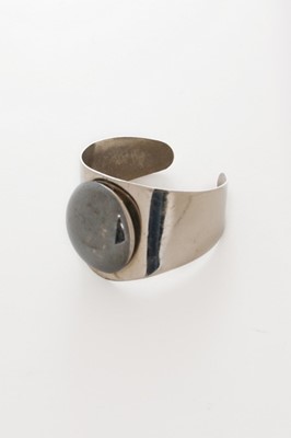 Lot 119 - A Butsch for Cardin steel bracelet, 1960s,...