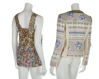Lot 47 - A group of colourful designer clothing, 6...