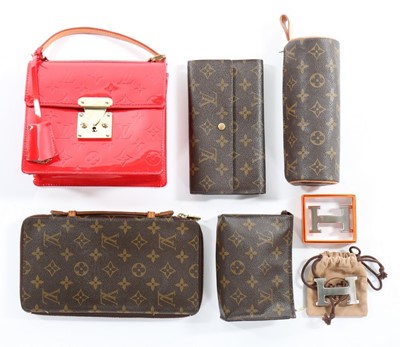 Lot 57 - Louis Vuitton and Hermès accessories,...