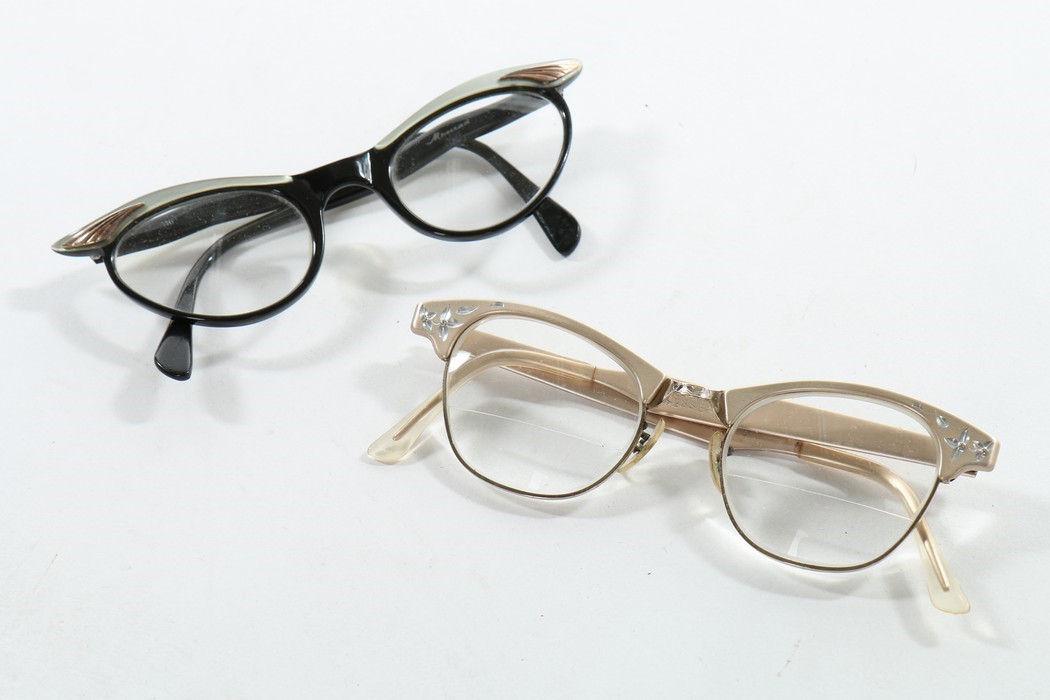 Lot 85 - A group of spectacles, mainly 1950s and 60s,