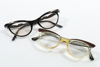 Lot 85 - A group of spectacles, mainly 1950s and 60s,...