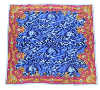 Lot 273 - A group of Gianni Versace printed silk scarves,...