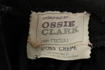 Lot 92 - Ossie Clark moss crepe dresses, all labelled,...
