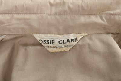 Lot 95 - An Ossie Clark safari jacket, 1982, printed...