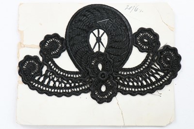 Lot 118 - A large group of mainly black dress trimmings,...