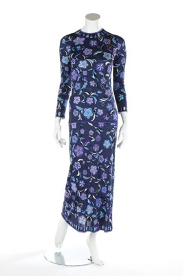 Lot 133 - Two Pucci silk dresses, late 1960s, labelled,...