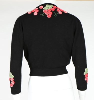 Lot 138 - Schiaparelli and other cashmere knitwear 1950s,...