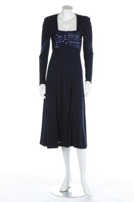 Lot 184 - Two sparkly Biba jersey outfits, circa 1973,...