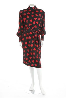 Lot 189 - Two Ungaro printed viscose dresses, early...