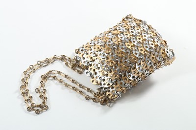 Lot 194 - A Paco Rabanne chainmail handbag, 1960s,...