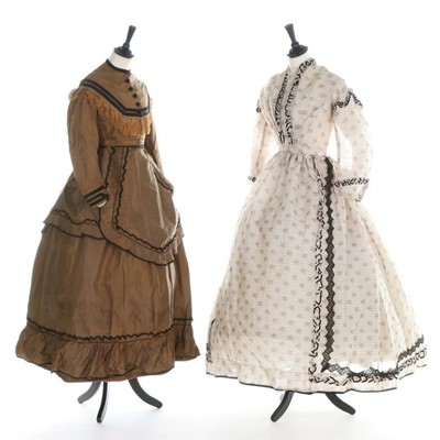 Lot 198 - A group of late Victorian clothing, including...