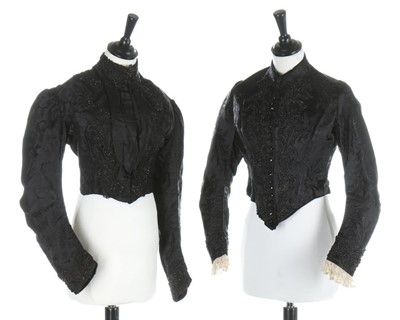Lot 198 - A group of late Victorian clothing, including...