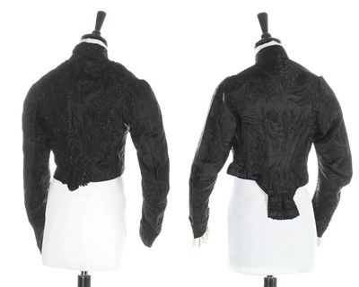 Lot 198 - A group of late Victorian clothing, including...