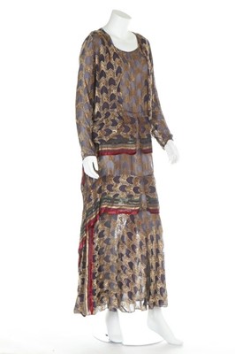 Lot 207 - A group of velvet evening wear, 1920s-30s,...